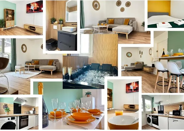 Le Nid De La Basilique T3 Avec Balneo Apartmán