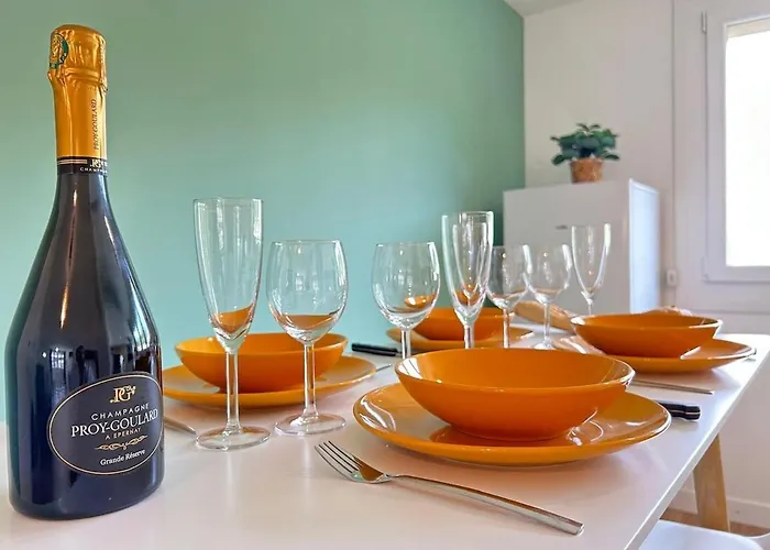 Le Nid De La Basilique T3 Avec Balneo Apartmán Remeš